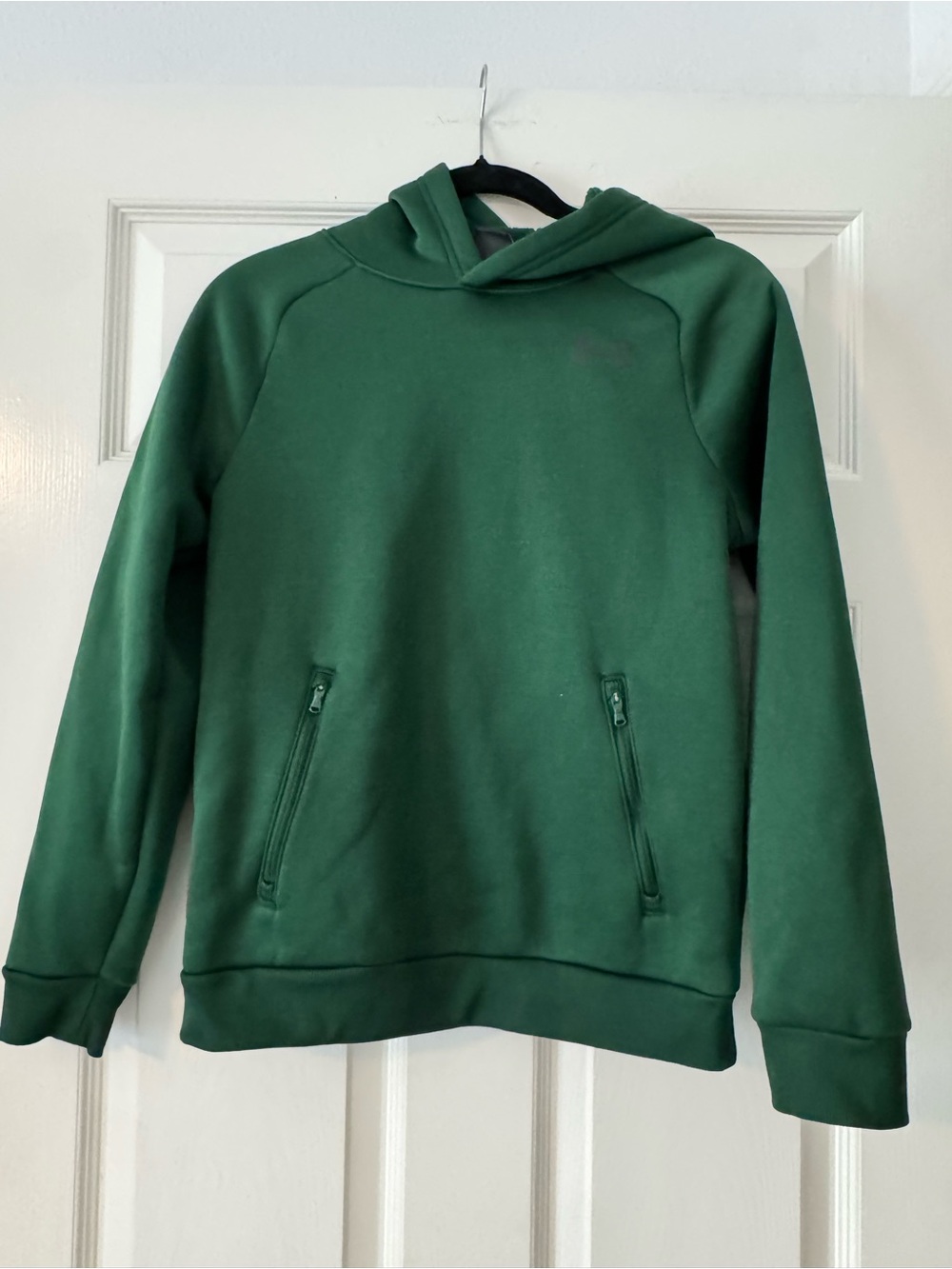 Kid's Under Armour Green Hooded Sweatshirt